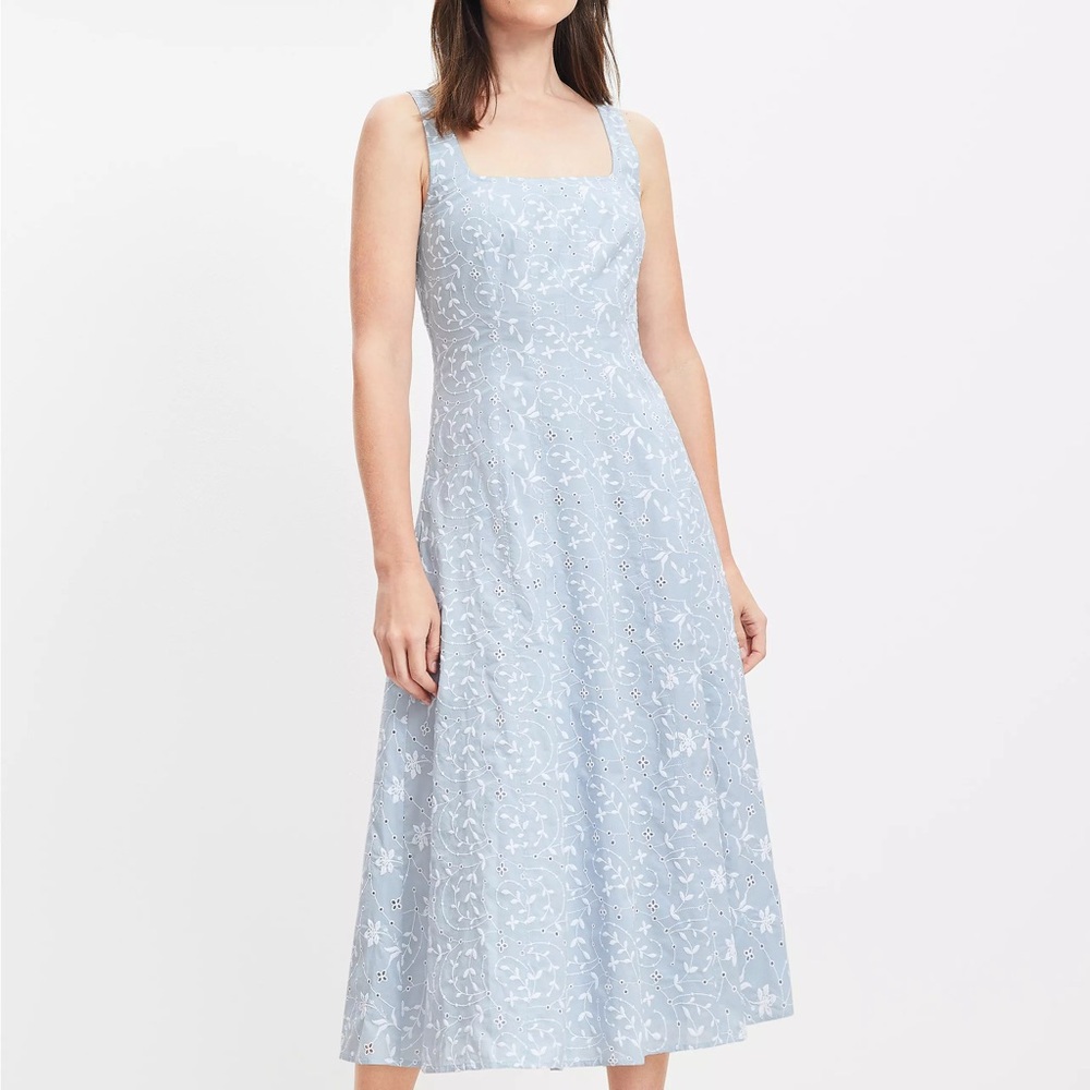 Loft Eyelet Dress